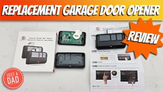 Universal Garage Door Opener REVIEW and How to Set Up