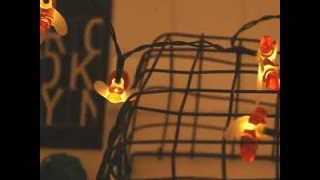 LED Solar Bee String Lights - Honey Bee Decor, Solar Fairy Lights Outdoor Waterproof, Garden, Patio