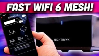 FAST WiFi 6 Mesh: Netgear Nighthawk Router (MK63)