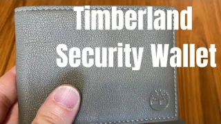 Timberland Leather RFID Blocking Security Wallet