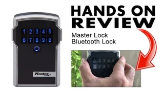 Master Lock Lock Box Bluetooth Wall Mount Key Safe Review - AdmirD