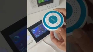 Tuya Burglar Alarm System with Wireless Strobe Siren