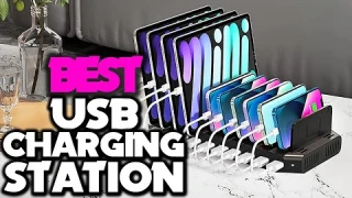 Top 5: Best USB Charging Station Review in 2022 🏆 USB Charging Station - Which One Should You Buy?