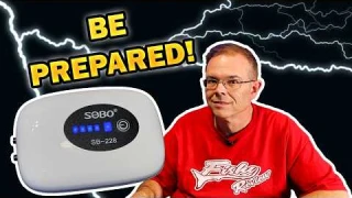 Rechargeable Aquarium Air Pump Sebo SB-228