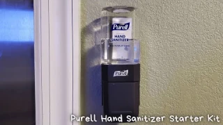 In Hand Review of PURELL ES1 Hand Sanitizer Dispenser Starter Kit