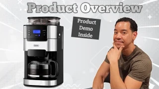 Gevi 10-Cup Coffee Maker with Grinder: The Ultimate Home Barista Machine!