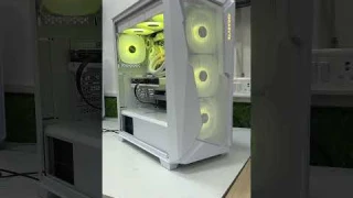 C301 WHITE CABINET UNBOXING ❤️😍 #pc #pcgaming #pcgamer #pcbuild #cabinet #gigabyte #trending