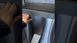 EKO® Mirage Motion Sensor Stainless Steel Bin