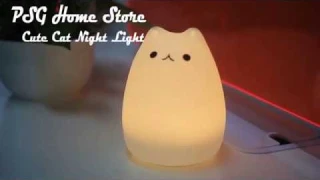 Product Review - Cute Cat Led Night Light - Perfect Gift For Kid