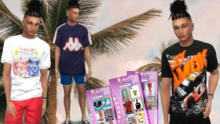 Cc Men Urban Links download  Summer sims 4