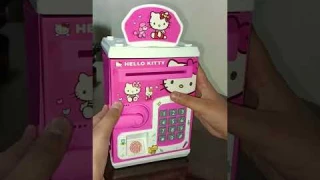 How To Change Default Password of Hello Kitty Money Bank Machine #shorts