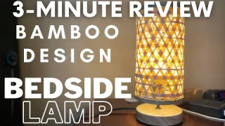 Review of DLLT Modern Table Lamp, Small Desk Lamp, Minimalist Night Stand Lamp. Back to school