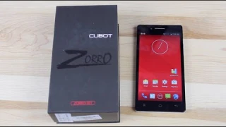 Entry Level Android Cubot Zorro 001 GearBest Review