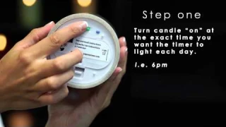 How to Set Candle Impressions and Mirage 5 & 10 Hour Timers