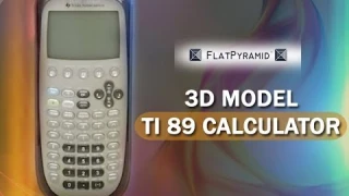 3D Model TI 89 Calculator Review