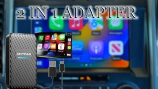 Wireless Apple CarPlay Android Auto 2-in-1 Adapter: Installation and Review