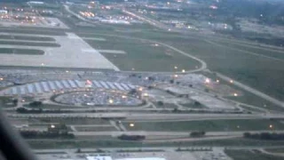 Flight take off from Dallas Fort Worth TX Airport