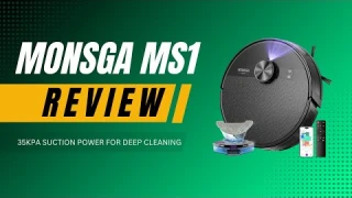 MONSGA MS1 Robot Vacuum & Mop Combo Review