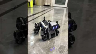 Electric intelligent remote control robot dog toy eight-wheel stunt remote control car intellige