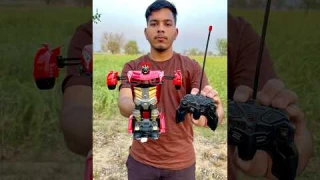 Rc Robot Car 🥰 #unboxing #rccar #rcrobotcar #totaltoys