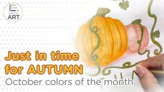 Time for Fall • October Colors of the Month