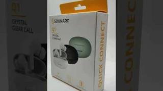 SOUNARC Q1 Bluetooth 5.3 Powerful Bass Sound Earbuds - Packaging Box #sounarc