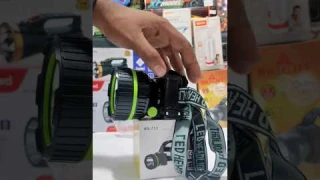 Head Lamp/3W-Hi-Power🔥 LED/Rechargeable (AIKO Super💯) #subscribe #short #viral #trending #AIKO #LED