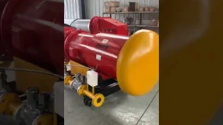 Drum mix asphalt mixing plant / oil and gas burner for asphalt mixing plant / asphalt burner test