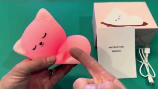 Perfect kids Cat night light