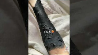 Healing on my blackout sleeve Video By reillysark #Shorts