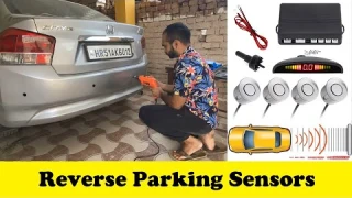 how to install reverse parking sensor