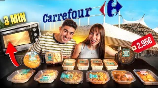 PROBAMOS TODA la COMIDA PREPARADA de CARREFOUR 🛒🍴 | SEPTIEMBRE 2025 😱