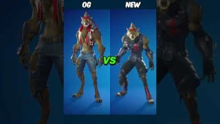 Fortnite Season 6 OG vs NEW Skins #shorts #fortnite