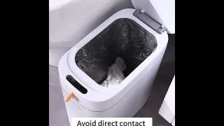 Joybos® Smart Touchless Trash Can With Automatic Adsorption Bagging Z35