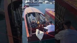 Just wait until you hear these twin V16s fire up🔥🤯#racingboat #engine #rawpower