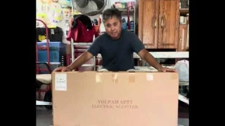 Unboxing My First EV the Volpam SPT7 Electric Scooter