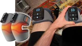 IKEEPFIT Cordless Heated Knee Massager | MAXwarm 4.0 with Vibration & 5 Heat Levels