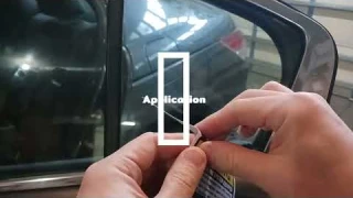 TOTOMO 8pc GPS Tracking Sticker Anti-Theft Car Vehicle Warning Sign - 3" x 1.5" Self Adhesive Sign