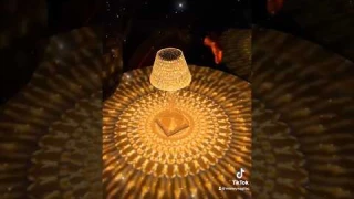 Crystal table lamp