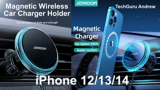 iPhone 14 Magnetic Wireless Car Charger Holder From JOYROOM REVIEW