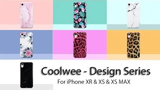 Coolwee iPhone XR 6.1" Shockproof IMD Pattern Design Flexible Case - Design Series
