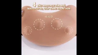 ⚡MÁY MASSAGE LƯNG SKG T1-2- ĐÁP ỨNG MỌI NHU CẦU THƯ GIÃN CỦA BẠN⚡#xuhuong #unboxing #maymassage#tech