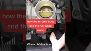 How throttle body and fuel pedal works during acceleration 🚘🔥