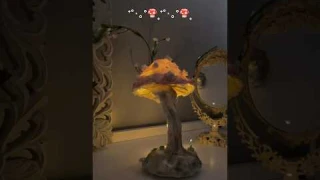 Mushroom night light !!🍄🫶🏻 #diy