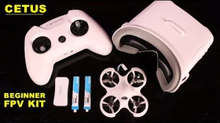BETAFPV CETUS - Easy Beginner FPV Kit with Optical Flow - Anyone can fly this!