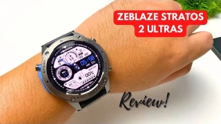 ZEBLAZE STRATOS 2 ULTRA SMARTWATCH UNBOXING AND REVIEW
