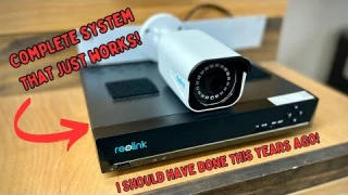 REOLINK 4K Security Camera System PoE Security Cameras Review | Wired  8MP/4K 8CH NVR  (RLK8-800B4)