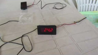 Thermometer with alarm buzzer and probe -60 +125