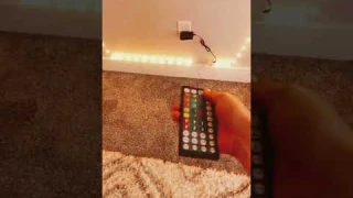 Led light strip installment #ledlights #ledlight #installation