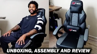 Top Budget Gaming Chair on Amazon | DL-win Review & Setup